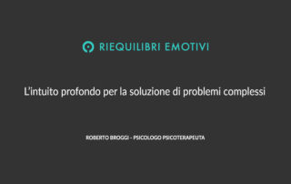 intuito profondo per la soluzione di problemi complessi