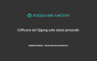 Qigong sulla salute personale