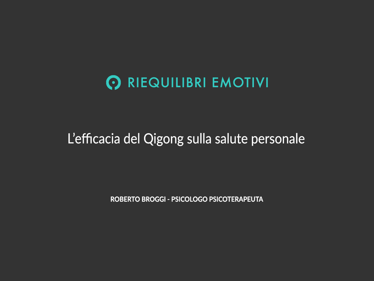 Qigong sulla salute personale