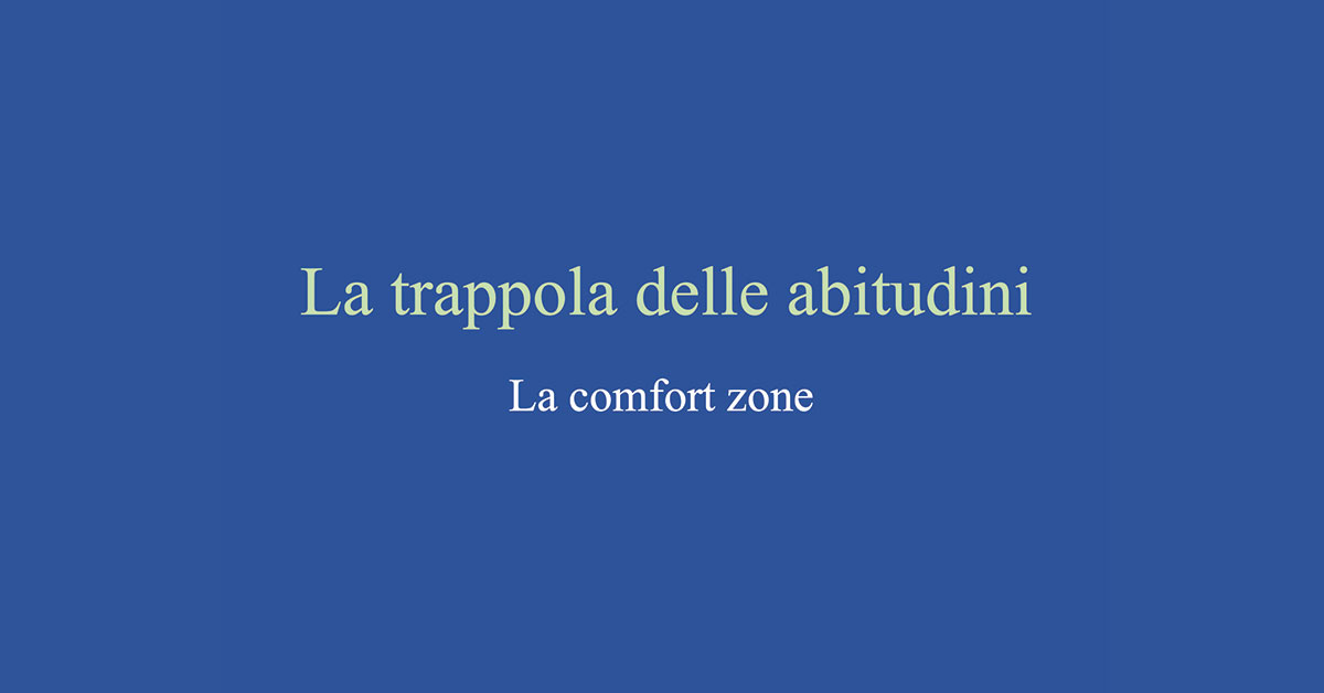 Comfort zone